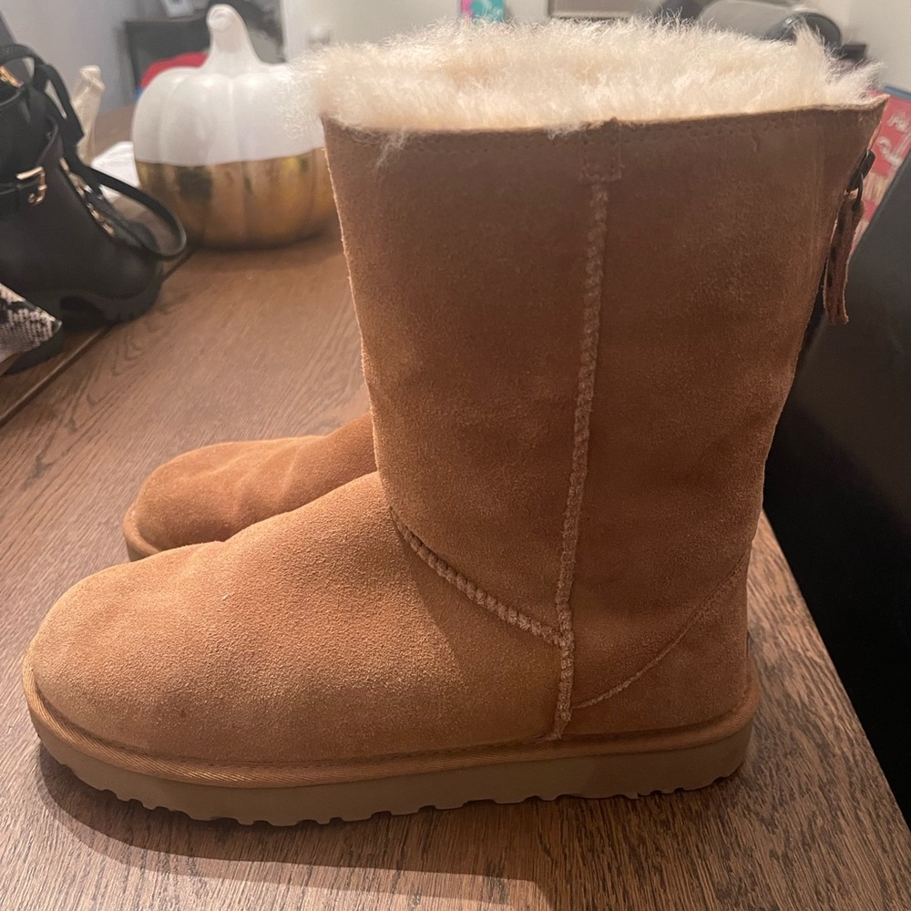 UGG Boots with back zipper